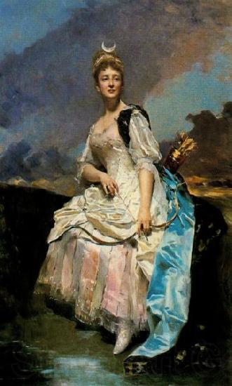 Raimundo Madrazo MARQUISE D'HERVEY SAINT-DENYS Spain oil painting art